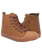 Polo Ralph Lauren Tenisi dama - piele naturala/sintetic/textil - maro