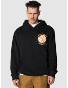 PORC Hanorac unisex cu design grafic More Unsolicited Opinions - Negru/Portocaliu