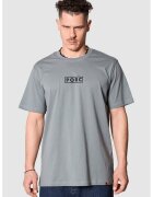 PORC Tricou unisex cu logo Nugget - Gri cenusiu