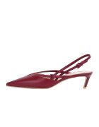 Potamy Pantofi de piele cu varf ascutit - Roz inchis
