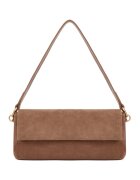 Potamy Premium Geanta crossbody de piele - Maro camel