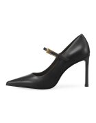 Potamy Premium Pantofi de piele cu varf ascutit - Negru