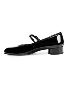 Potamy Premium Pantofi de piele lacuita Jane - Negru