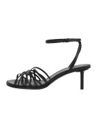 Potamy Premium Sandale din piele cu toc stiletto - Negru
