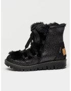 Primigi Cizme impermeabile cu garnituri de blana sintetica si tehnologie Gore-Tex - Negru