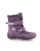 Primigi Ghete cu velcro si garnituri de piele intoarsa - Violet
