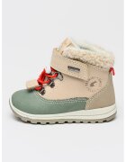 Primigi Ghete de iarna cu tehnologie Gore-Tex - Verde/Alb fildes
