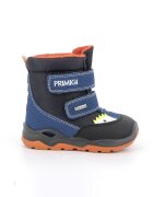 Primigi Ghete de piele ecologica - Albastru inchis/Negru stins