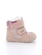 Primigi Ghete de piele intoarsa cu velcro si aplicatii de strasuri - Roz