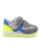 Primigi Pantofi sport cu garnituri din piele intoarsa - Galben/Albastru/Gri inchis