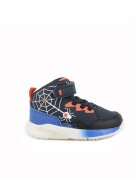 Primigi Pantofi sport high-top de piele ecologica - Negru/Bleumarin