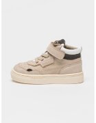 Primigi Pantofi sport mid-high din piele intoarsa - Bej