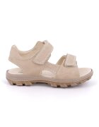 Primigi Sandale cu inchidere velcro si model uni - Bej deschis