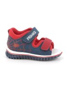 Primigi Sandale cu velcro si logo - Rosu/Bleumarin
