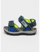 Primigi Sandale din piele cu velcro - Albastru ultramarin