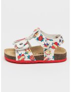 Primigi Sandale din piele ecologica cu imprimeu - Multicolor