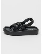 Primigi Sandale flatform din piele - Negru