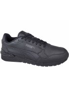 Puma barbati 09 St Runner V4 - piele naturala - negru - confortabili - Negru
