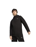 Puma Bluza cu fermoar pentru Barbati - evostripe full-zip hoodie dk - 684613-01 - Negru - Negru