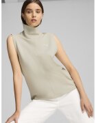 Puma Bluza cu guler inalt - fara maneci Her - Bej deschis