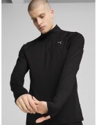 Puma Bluza de trening cu fenta cu fermoar - pentru alergare Velocity Cloudspun - Alb/Negru