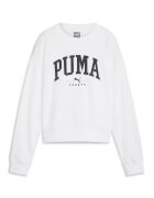 Puma Bluza de trening cu imprimeu logo Squad - Negru/Alb optic