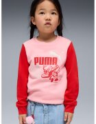 Puma Bluza de trening cu imprimeu pe partea din fata - Rosu/Roz