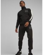 Puma Bluza de trening din amestec de bumbac cu fermoar - Negru