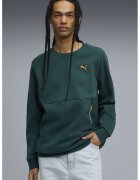 Puma Bluza de trening relaxed fit cu buzunar cu fermoar - Verde englez