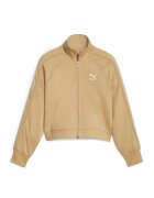 Puma Bluza de trening relaxed fit cu fermoar T7 - Maro nisip