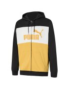 Puma Bluza pentru Barbati - ess+ colorblock full-zip hoodie tr - 676818-51 - Negru - Negru