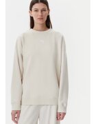 Puma Bluza pentru Femei - ess oversized crew tr - 685401-87 - Alb - Bej