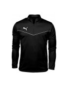 Puma Bluza sport cu fermoar Poliester - Bleumarin - Negru