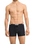 Puma Boxeri de baie cu snur pentru ajustare - Alb/Negru