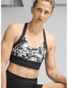 Puma Bustiera cu decupaj pe partea din spate - pentru fitness - Alb/Negru