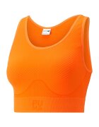 Puma Bustiera cu logo Infuse Evoknit - Portocaliu mandarina