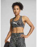 Puma Bustiera cu spate decupat pentru fitness - Alb/Gri