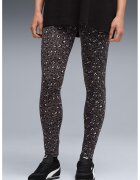 Puma Colanti cu model animal print ESS GRAPHIC - Negru