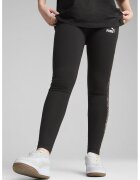 Puma Colanti din amestec de bumbac cu animal print - Negru/Maro