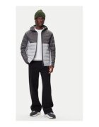 Puma Geaca din puf barbati - gri - 100% poliester reciclat