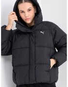 Puma Geaca matlasata cu umplutura de puf si gluga - Negru