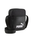 Puma Geanta crossbody cu imprimeu logo - Negru