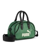 Puma Geanta crossbody din piele ecologica cu logo Archive - 2.5L - Negru/Verde aquamarin