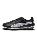 Puma Ghete cu crampoane - pentru fotbal King Match FG/AG - Alb/Negru