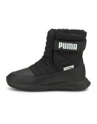 Puma Ghete impermeabile cu inchidere velcro Nieve - Alb/Negru
