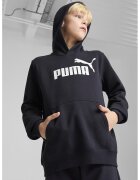 Puma Hanorac cu buzunar kangaroo ESS - Alb/Bleumarin