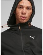 Puma Hanorac cu fermoar Open Road - Negru/Gri inchis