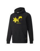 Puma Hanorac cu imprimeu grafic - Negru/Galben