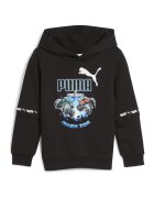 Puma Hanorac cu imprimeu Hot Wheels - Negru/Albastru
