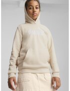 Puma Hanorac cu imprimeu logo - Alb/Bej deschis